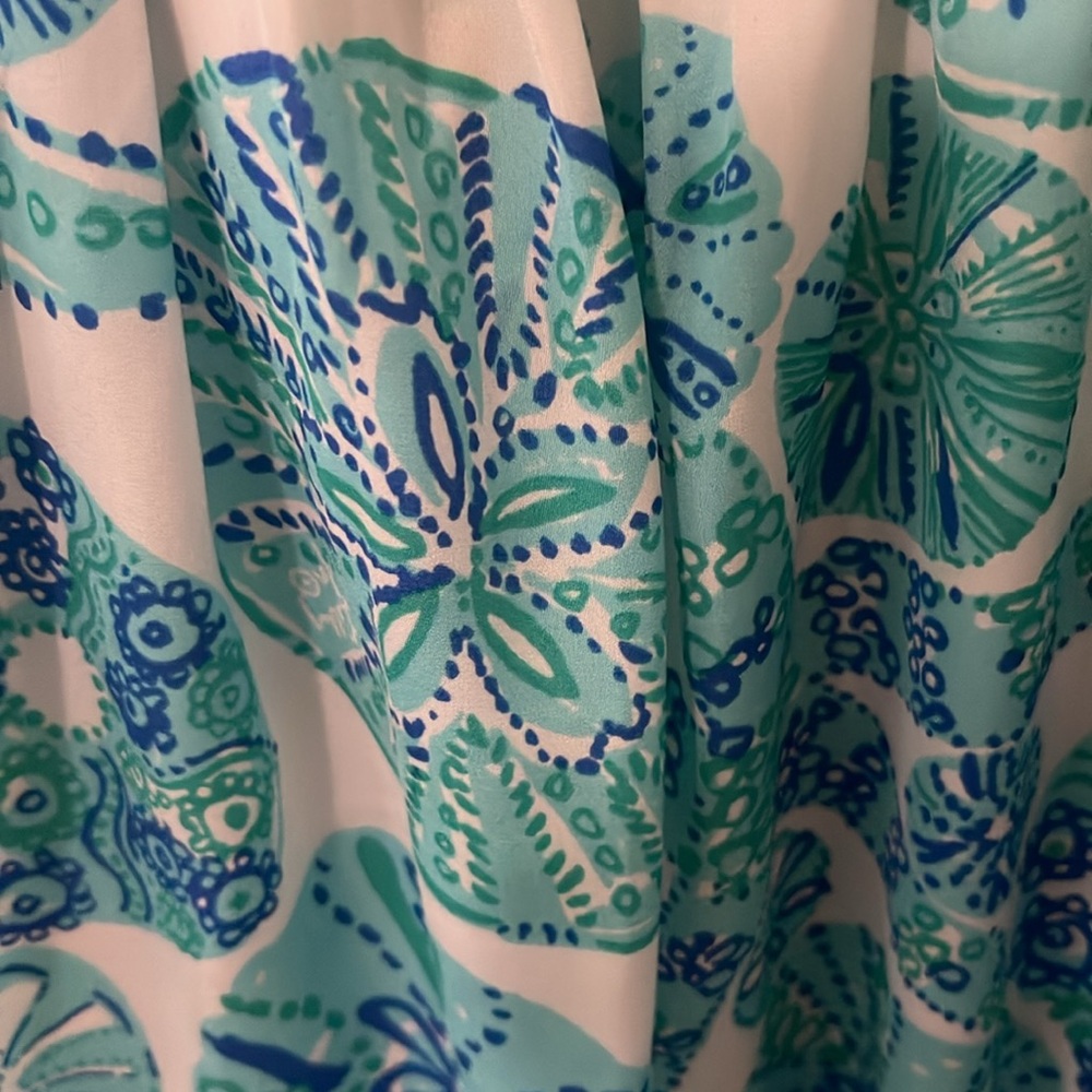Lilly Pulitzer Target Sea Urchin dress. Adjustable straps, built in slip. - Picture 5 of 5
